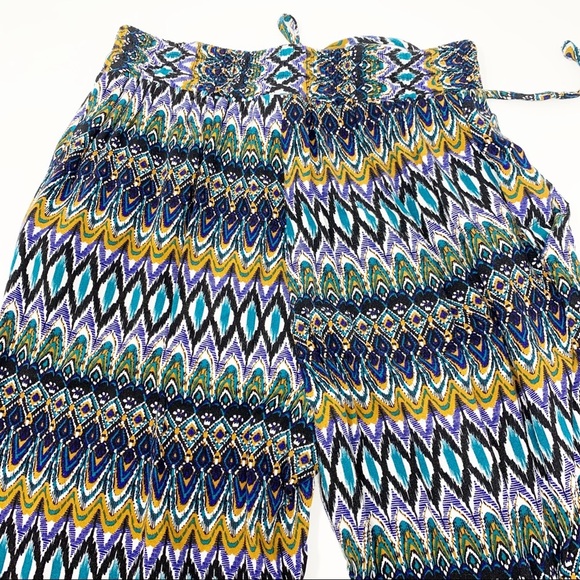 Joe B Benbasset women’s print rayon jogger pants - Picture 8 of 9